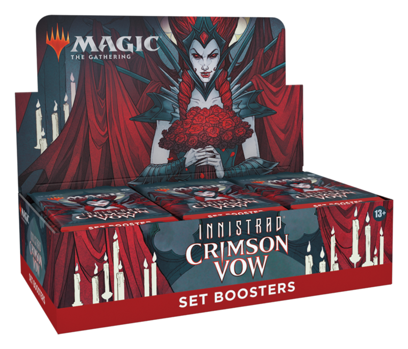 Magic the Gathering: Innistrad Crimson Vow Set Booster Display (30 Packs)