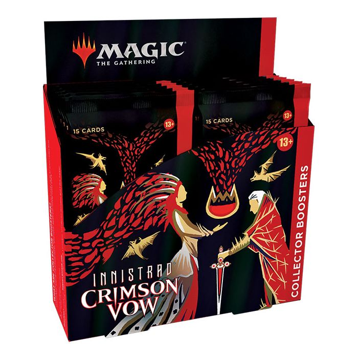 Magic the Gathering: Innistrad Crimson Vow Collectors Booster Box (12 Packs)