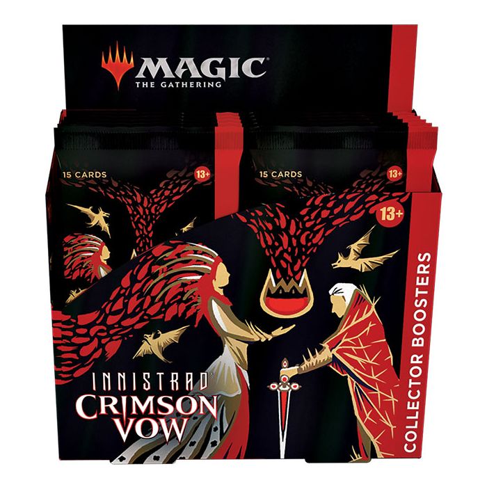 Magic the Gathering: Innistrad Crimson Vow Collectors Booster Box (12 Packs)