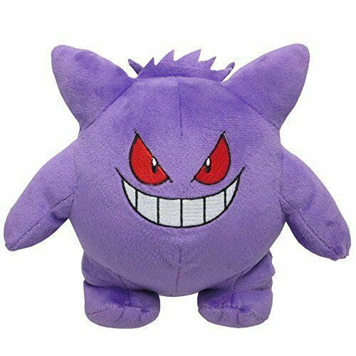 Gengar 6" Plush Toy PP06 Sanei Pokemon All Star Collection (Japanese)