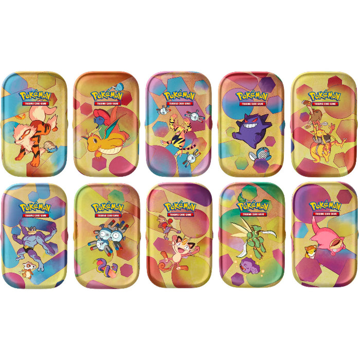 Pokemon Scarlet & Violet 151 Mini Tin Collection (10 Different Tins)