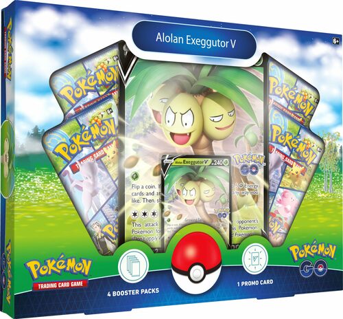 Pokemon GO Collection Alolan Exeggutor V Box (Pokemon TCG)