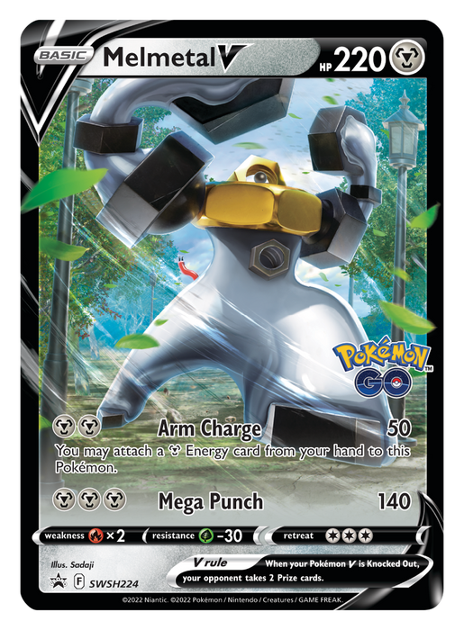 Pokemon GO V Battle Deck Mewtwo V vs. Melmetal V (Bundle Deck)