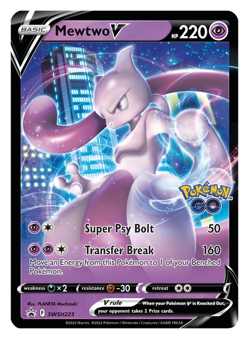 Pokemon GO V Battle Deck Mewtwo V vs. Melmetal V (Bundle Deck)