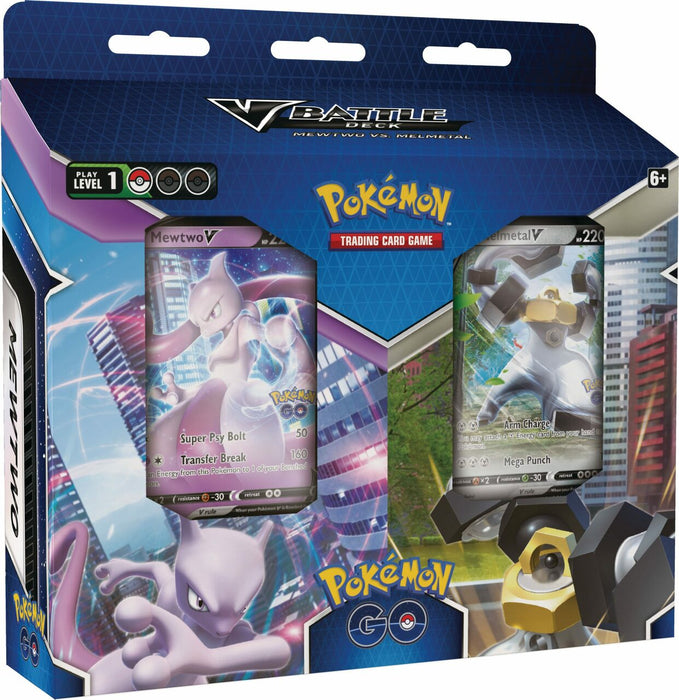 Pokemon GO V Battle Deck Mewtwo V vs. Melmetal V (Bundle Deck)