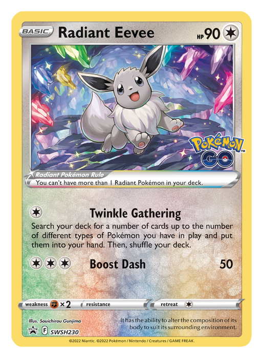 Pokemon GO Premium Collection: Radiant Eevee (Pokemon TCG)