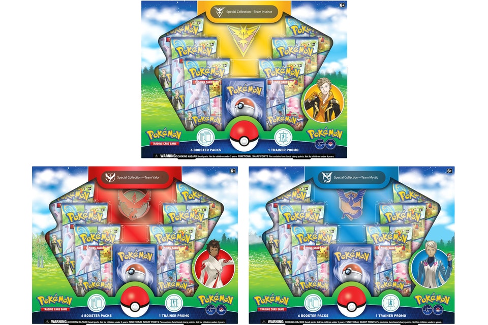 Pokemon GO Team Special Collection: Team Instinct, Mystic and Valor (B ...