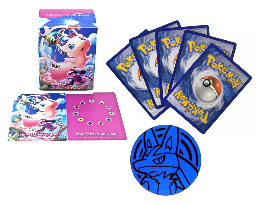 Pokemon Card Gift Box w/ Rares, Limited Release Holo, Game Coin + Bonus