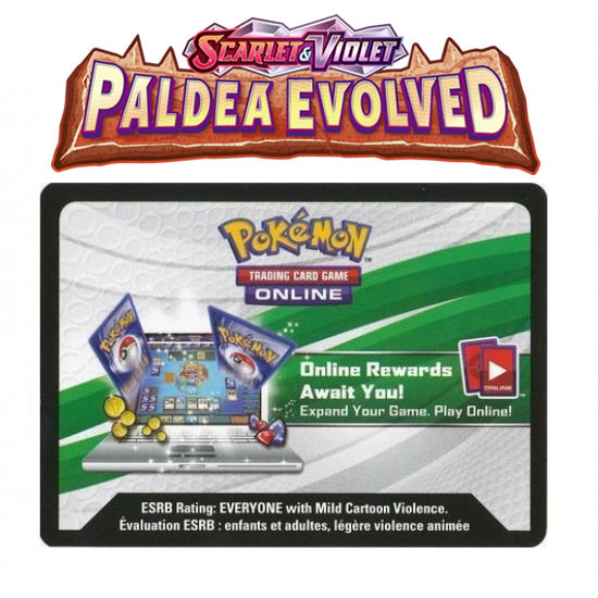 Pokemon Scarlet & Violet Paldea Evolved Online Booster Code Titan Cards Ltd Pokemon Scarlet & Violet Paldea Evolved Online Booster Code Titan Cards Ltd