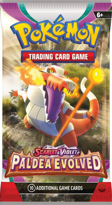 Pokemon Scarlet & Violet SV2 Paldea Evolved Booster Pack Pokemon Scarlet & Violet SV2 Paldea Evolved Booster Pack