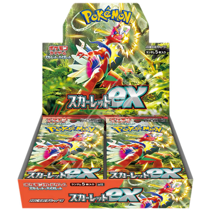 Pokemon TCG Scarlet ex SV1S Japanese Booster Box (30 Booster Packs)