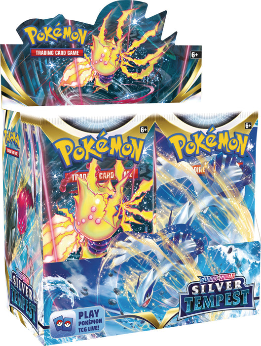 Pokemon Sword & Shield Silver Tempest Booster Box (36 Booster Packs)