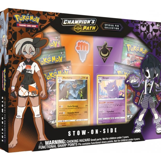 Pokemon Champion's Path Stow-on-Side Gym Special Pin Collection