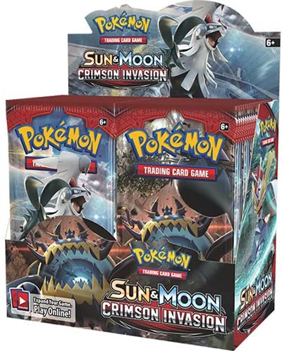 Pokemon Sun & Moon Crimson Invasion Booster Box (36 Sealed Booster Packs)