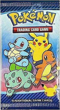 Pokemon 25th Anniversary McDonalds Promo Booster Pack (4 Cards)