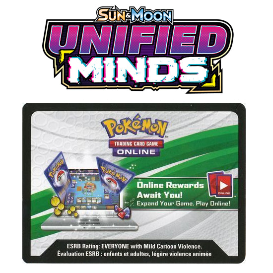 Pokemon Unified Minds SM11 Online Booster Code (PTCGO)