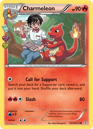 Charmeleon RC4/RC32 Common Pokemon Card (Generations RC)
