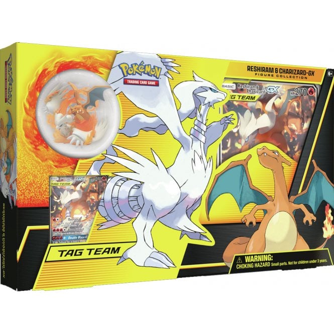 Reshiram & Charizard GX Figure Collection Box