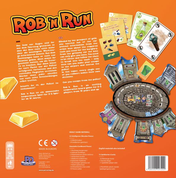 Rob 'N Run Board Game by Rio Grande Games