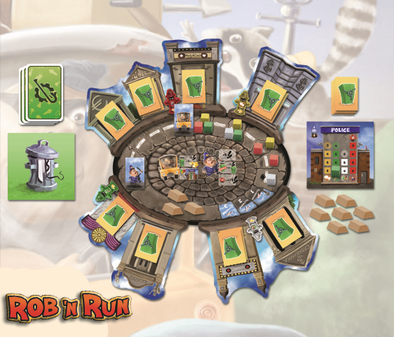 Rob 'N Run Board Game by Rio Grande Games