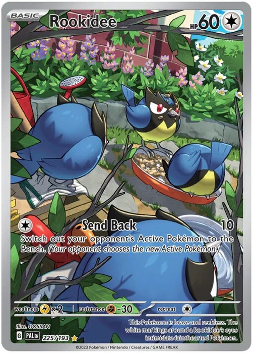 Rookidee 225/193 Illustration Rare Pokemon Card (SV2 Paldea Evolved)