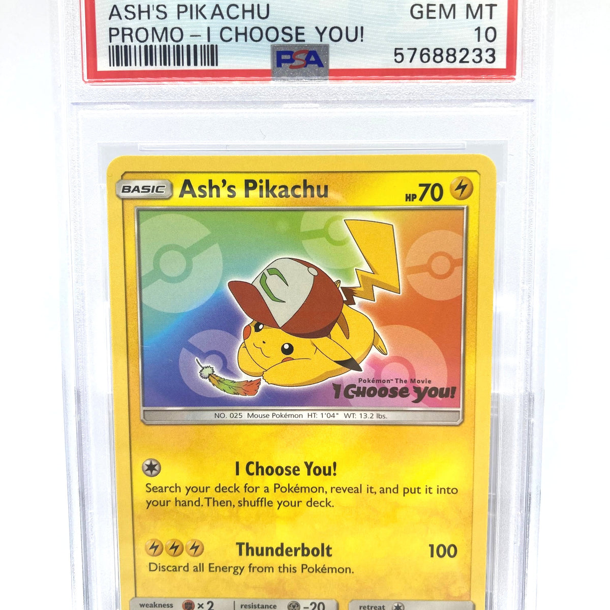 Ash's Pikachu SM108 PSA 10 Gem Mint Graded Pokemon Card (Sun & Moon Pr Titan Cards Ltd Ash's Pikachu SM108 PSA 10 Gem Mint Graded Pokemon Card (Sun & Moon Pr Titan Cards Ltd