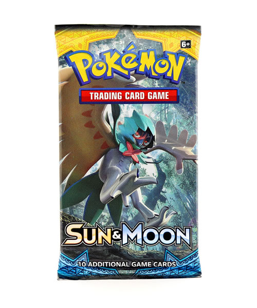 Pokemon Sun & Moon: Base Set Booster Pack (10 Cards)