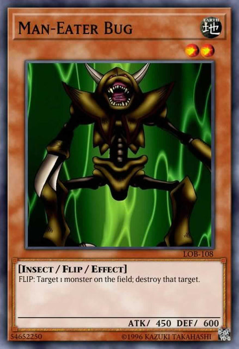 Man-Eater Bug STP2-EN008 Super Rare Yu-Gi-Oh! Card (SD Tournament Pack 2)