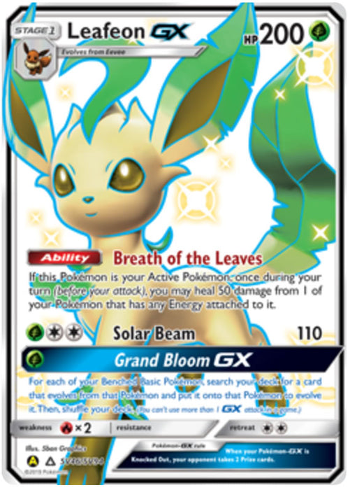 Leafeon GX SV46/SV94 Ultra Rare Pokemon Card (Hidden Fates)