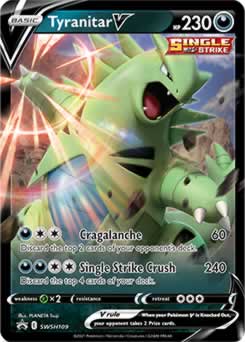 Tyranitar V SWSH109 Pokemon Promo Card (SWSH Promo Series)