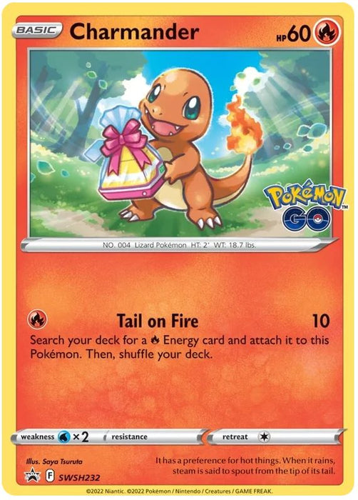 Charmander SWSH232 Pokemon Promo Card (SWSH Promo Series)