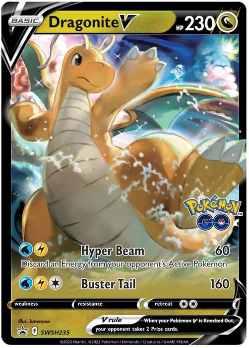 Dragonite V SWSH235 Pokemon Promo Card (SWSH Promo Series)