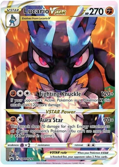 Lucario VSTAR SWSH291 Pokemon Promo Card (SWSH Promo Series)