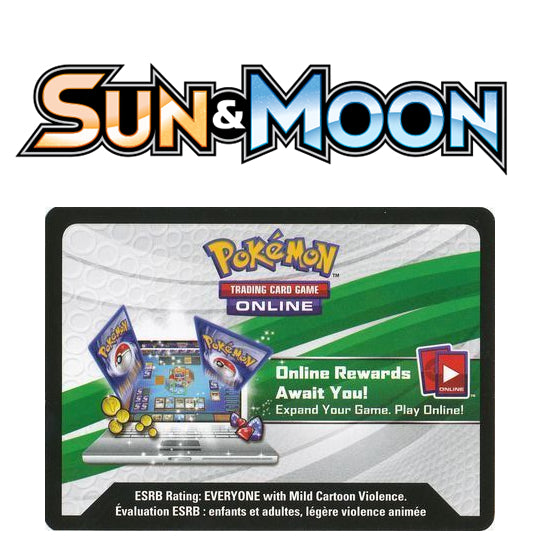 Pokemon Sun & Moon Base Set Online Booster Code - Instant Delivery