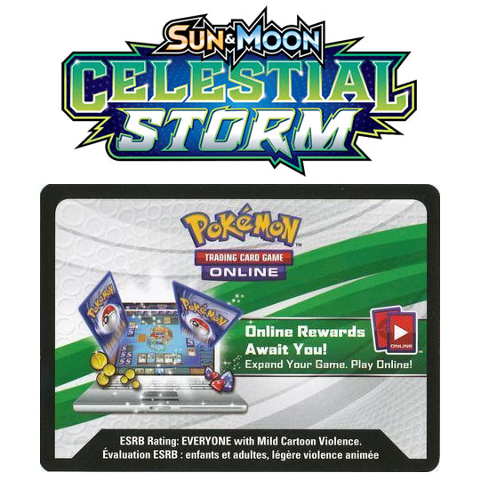 Pokemon SM Celestial Storm Online Booster Code - Instant Delivery