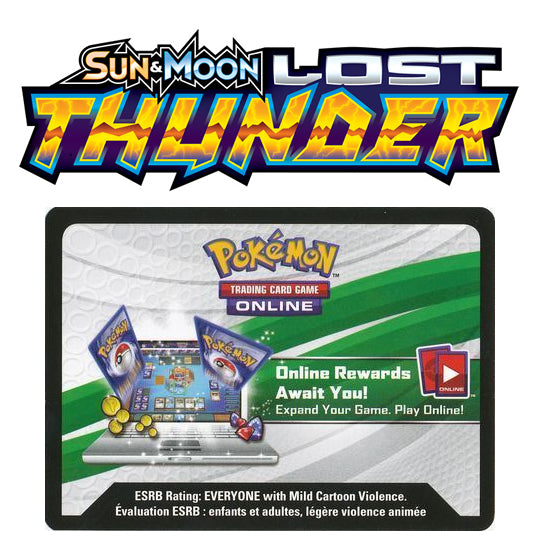 Pokemon Sun & Moon: Lost Thunder Online Booster Code