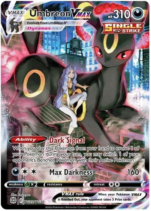 Umbreon VMAX TG23/TG30 Ultra-Rare Pokemon Card (SWSH Brilliant Stars)