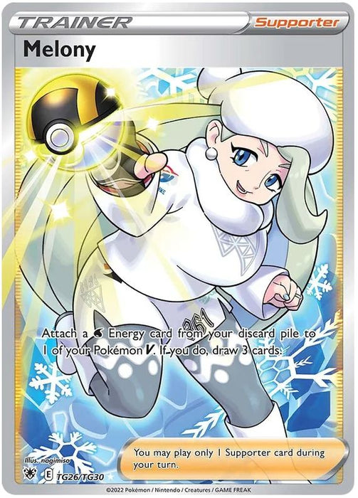 Melony TG26/TG30 Pokemon Card (SWSH Astral Radiance Trainer Gallery)