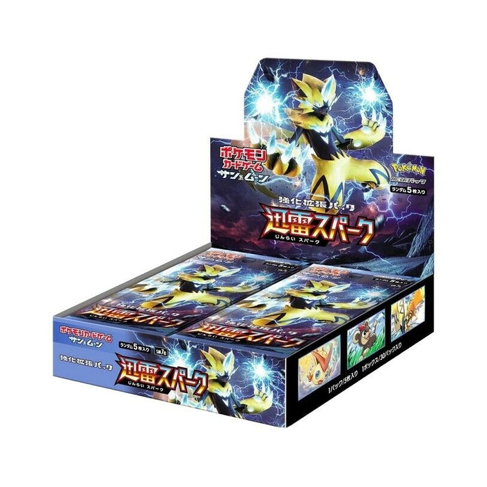Pokemon TCG Thunderclap Spark SM7A Booster Box - 30 Packs (Japanese Import)