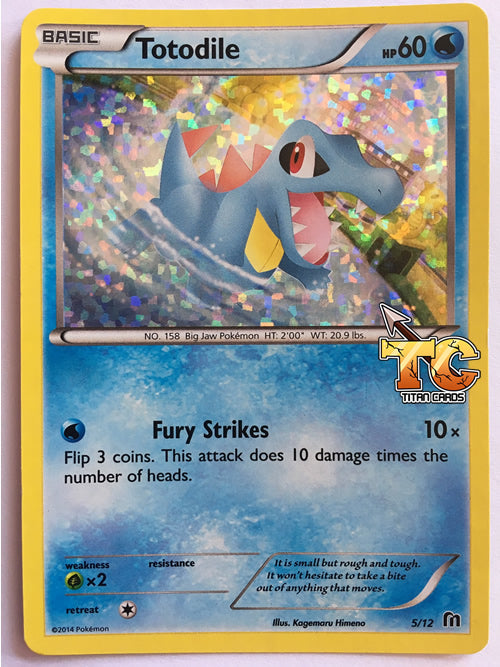 totodile pokemon card mcdonalds - McDonald's Collection 2021 Pokmon 18/25 Kagemaru Himeno McDonalds 25th Anniversary Promos Singles Totodile 18/25 Holo 2021 Pokemon