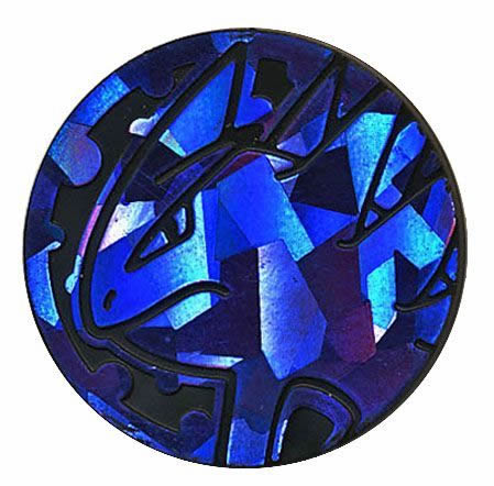 Official Pokemon Coin - Tyranitar Blue Holo Coin (small)