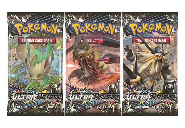 Pokemon Sun & Moon: Ultra Prism Booster Pack (10 Cards) Titan Cards Ltd Pokemon Sun & Moon: Ultra Prism Booster Pack (10 Cards) Titan Cards Ltd