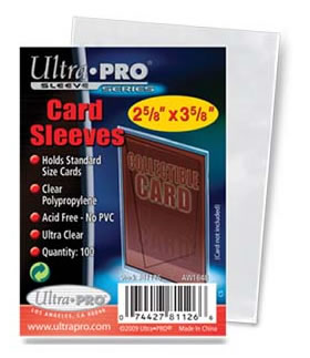 Ultra Pro Standard Soft Card Sleeves (100 Pack)