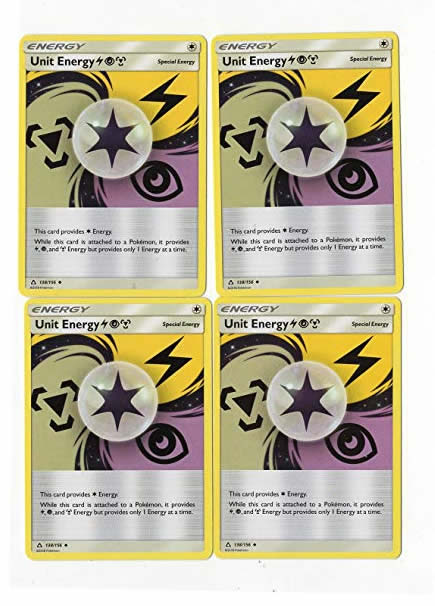 Unit Energy LPM 138/156 Playset x4 Cards (Ultra Prism) — Titan Cards Ltd