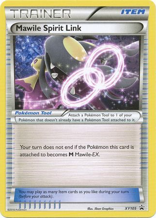 Mawile Spirit Link XY105 Promo Pokemon Card