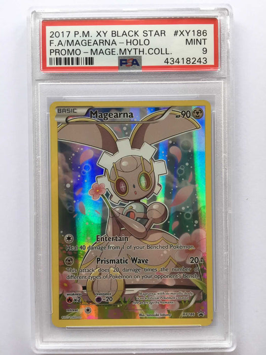 Magearna XY186 Holo Promo Card PSA 9 Mint (Mythical Magearna Collection)