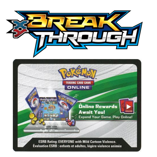Pokemon XY BREAKthrough Online Booster Code - Instant Delivery
