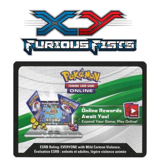 Pokemon XY: Furious Fists Online Booster Code