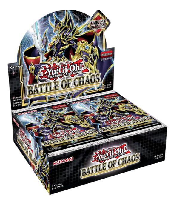 Yu-Gi-Oh! TCG Battle of Chaos Booster Box (24 Booster Packs)