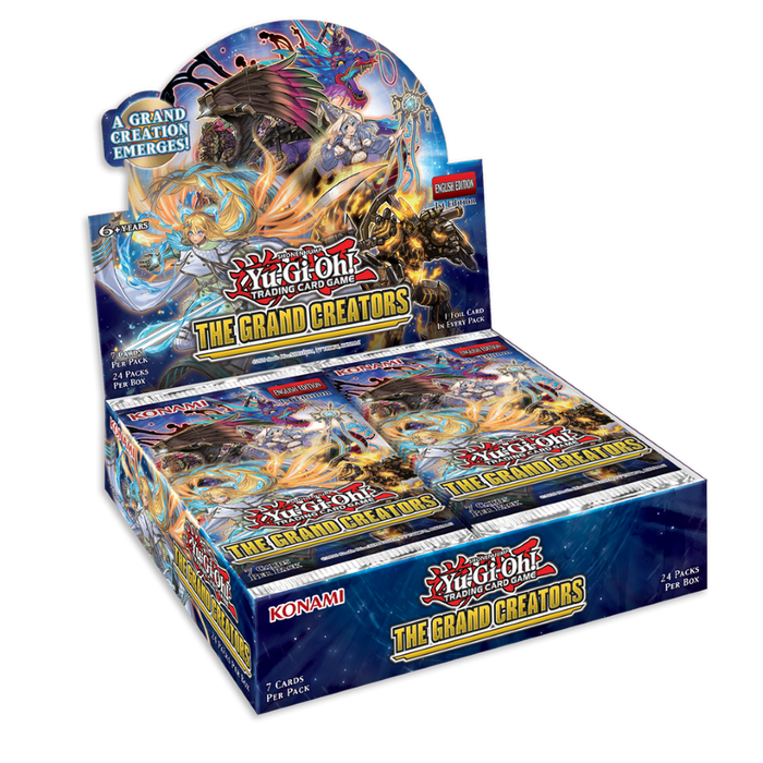 Yu-Gi-Oh! The Grand Creators Booster Box (24 Packs)